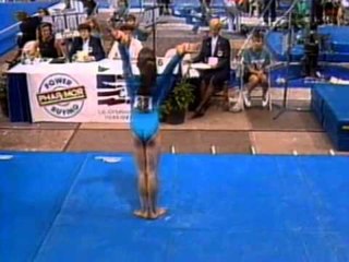 Michelle Campi - Vault 2 - 1992 Phar-Mor U.S. Championships - Women