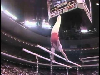 Dmitri Karbonenko - Parallel Bars - 1992 McDonalds American Cup