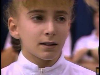Shannon Miller - Interview - 1992 McDonalds American Cup