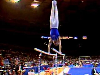 James Hartung - Parallel Bars - 1984 McDonald's American Cup - Men
