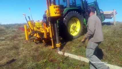 Çit direği çakmanın kolay yolu