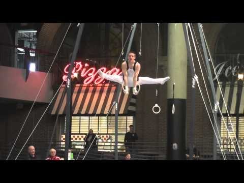 Michael Burns - Still Rings - 2013 Winter Cup Prelims