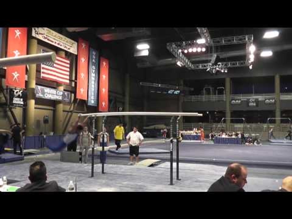 Hunter Justus - Parallel Bars - 2013 Winter Cup Prelims