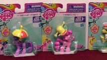 My Little Pony Minifigures Pinkie Pie, Maud Pie, Gummy, Twilight Sparkle, Mr. Cake | Bins Toy Bin