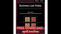 Business Law Today Comprehensive (with Online Legal Research Guide) (Available Titles CengageNOW)