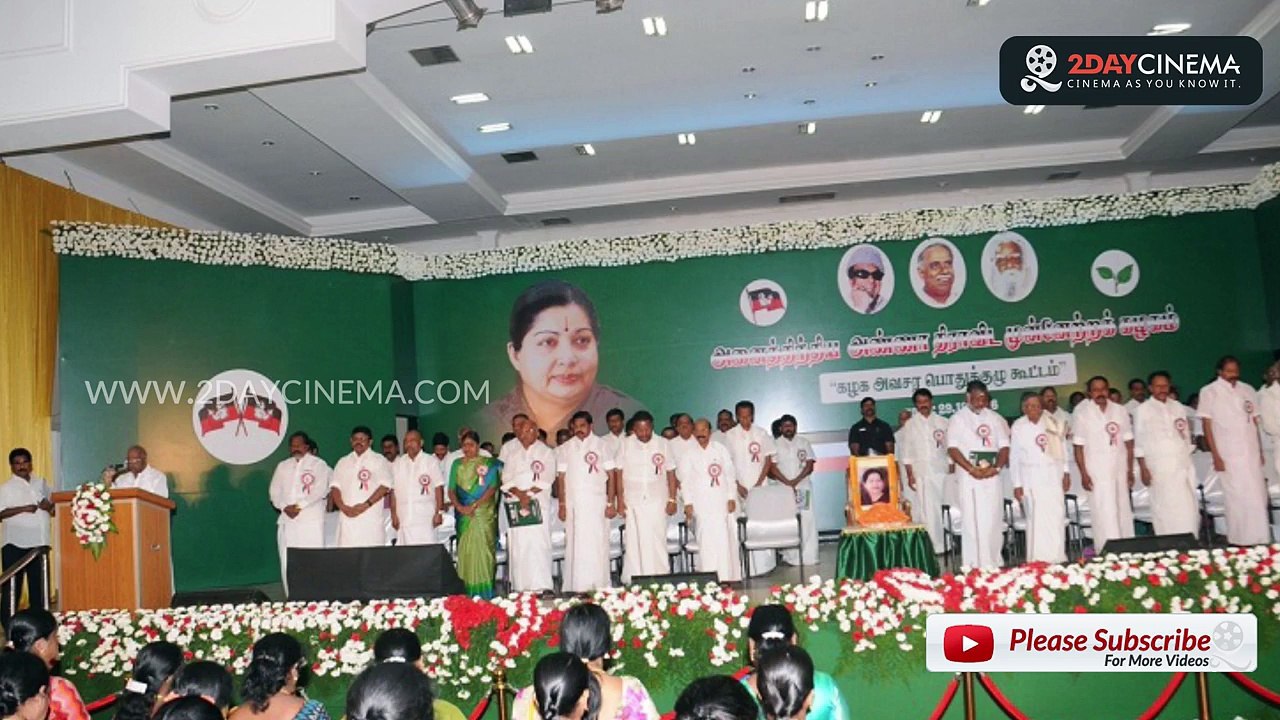 ADMK general council ousts MGR and Jayalalitha from party posting! - 2DAYCINEMA.COM-jyP08zsz0ug