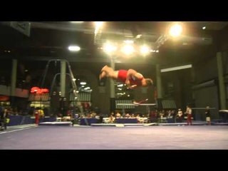 Hunter Justus - Floor Exercise - 2013 Winter Cup Finals