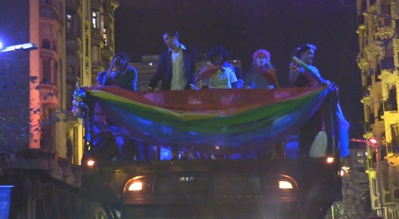 Comunidad LGBTI en Uruguay marcha por mayores derechos para los trans