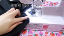 Anime Cosplay DIY - How to Sew Celestia Ludenberg Costume from DanganRonpa   Headdress (easy)