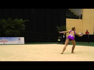 Hannah Walter - Ball Finals - 2013 U.S. Rhythmic Championships