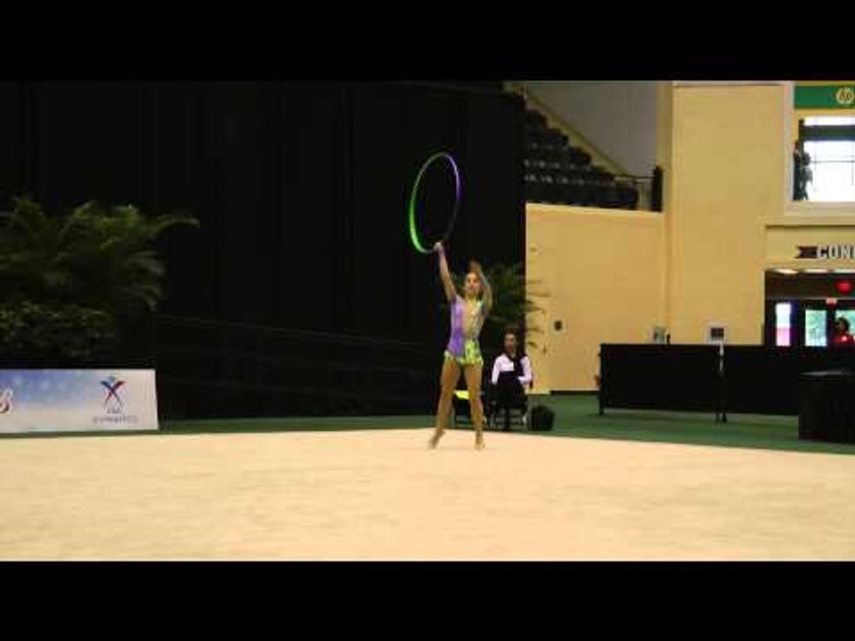 Ariel Goldberg - Hoop Finals - 2013 U.S. Rhythmic Championships