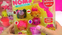 Scented Num Noms Series 2 Sparkle   Series 1 Cupcake Party Unboxing - Cookieswirlc Video