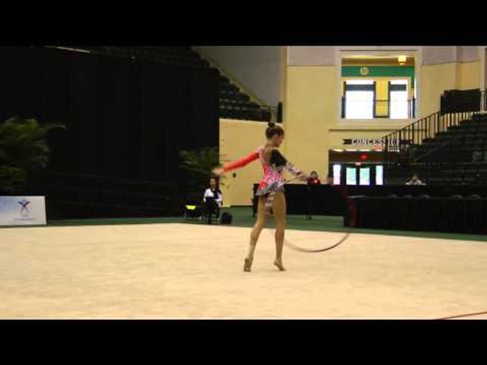Ekatherina Kapitonova - Hoop Finals - 2013 U.S. Rhythmic Championships