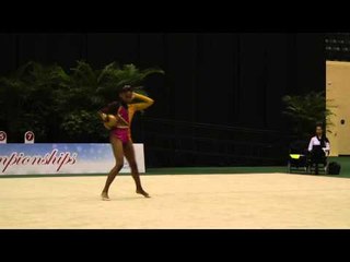 Nastasya Generalova - Ball Finals - 2013 U.S. Rhythmic Championships