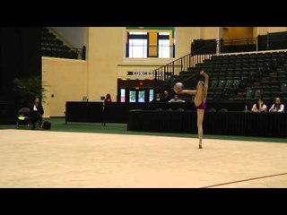 Ugne Dragunas - Ball Finals - 2013 U.S. Rhythmic Championships