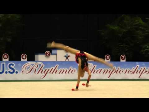 Evita Griskenas - Clubs Finals - 2013 U.S. Rhythmic Championships