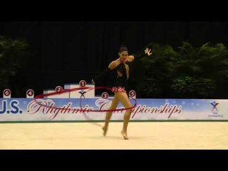 Aliya Protto - Ribbon Finals - 2013 U.S. Rhythmic Championships