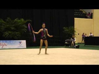 Gabrielle Lowenstein - Hoop - All Around Final - 2013 U.S. Rhythmic Championships