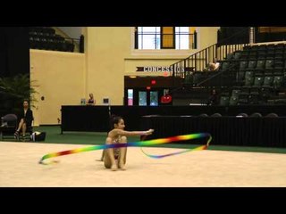 Valeria Sharipova - Ribbon - All Around Final - 2013 U.S. Rhythmic Championships
