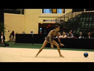 Julia Garbuz - Ball - All-Around Final - 2013 U.S. Rhythmic Championships