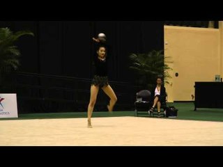 Andria Gao - Ball - All-Around Final - 2013 U.S. Rhythmic Championships