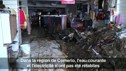 Le centre de Porto Rico toujours très isolé