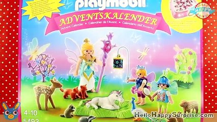 Playmobil UNICORN FAIRYLAND Advent Calendar 5492 Adventskalender Einhorngeburtstag im Feenland