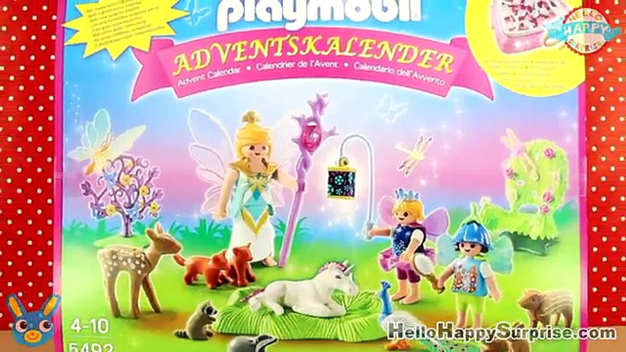 Playmobil UNICORN FAIRYLAND Advent Calendar 5492 Adventskalender Einhorngeburtstag im Feenland