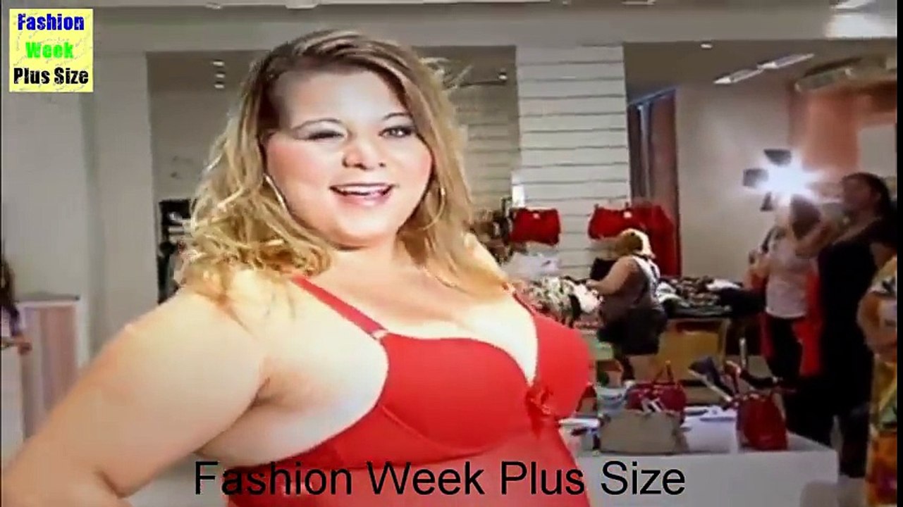 Fashion Week Plus Size 2017 - Women's Plus Size Bikini Tops - Fashion Show .