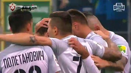 Evgeni Markov Goal HD - Tosno	1-0	Akhmat Grozny 30.09.2017