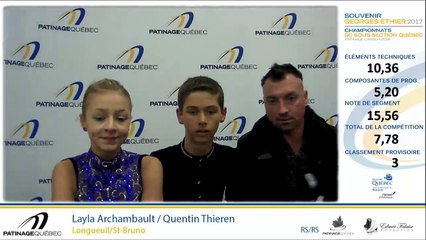 SS18_SGE17 / Pré-Novice Danses sur tracé