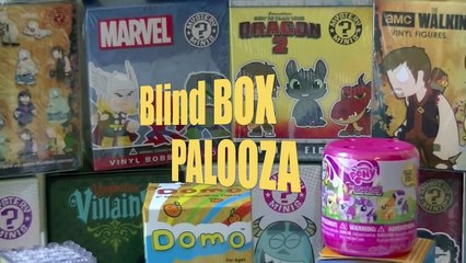 Blind Bag Palooza 6 Part 2/5 - Disney, My Little Pony, Mystery Minis, Dr. Who, Pixar
