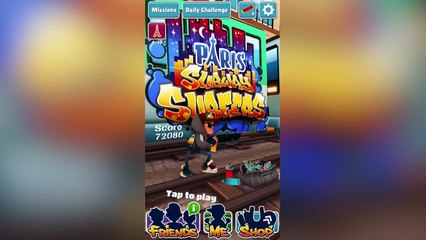 SUBWAY SURFERS: PARIS (iPhone Gameplay)
