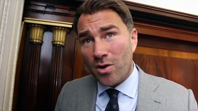 EDDIE HEARN ON MATCHROOM USA, JACOBS, LIVERPOOL CARD, BELLEW v HAYE, WHYTE & CARL FRAMPTON MOVE-kpyXzJL5cl0
