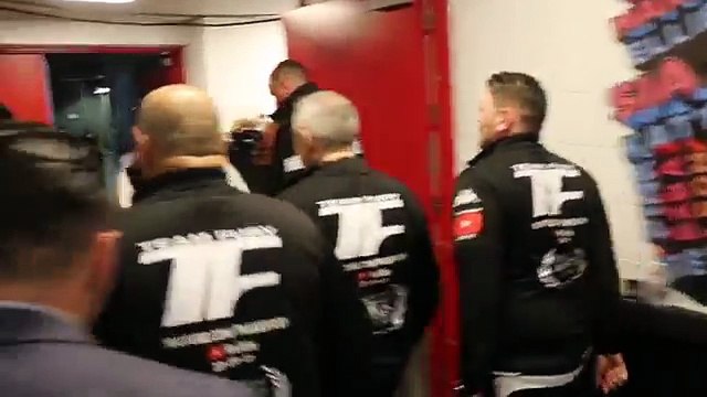 HUGHIE FURY FULL RING WALK - w_ TYSON FURY, BILLY JOE SAUNDERS & WHOLE OF TEAM FURY _ PARKER v FURY-tuKL6y0gh4M