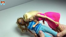 Yıpranmış Barbie Saçını Düzeltme Yeni Kıyafet Giydirme İkinci El Oyuncak Bebek Oyuncak