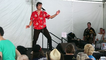 Taylor Rodriguez sings 'Trouble' Elvis Week 2017