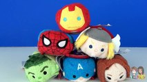 Disney Marvel Avengers / TSUM TSUM TUESDAY / Plush Toys with Spiderman, Iron Man, Thor // TUYC