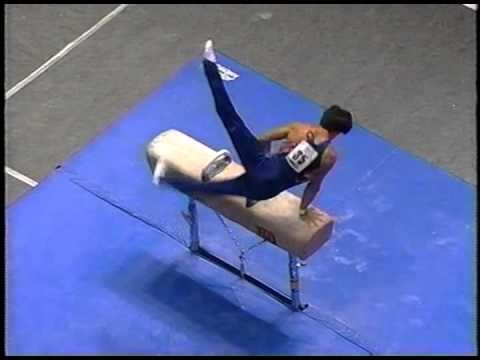 Kip Simons - Pommel Horse - 1995 McDonald's World Team Trials