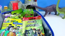 Surprise Toys Jurassic World Blind Bags Shopkins Season 3 Plants Vs Zombies Minecraft Unboxing Video