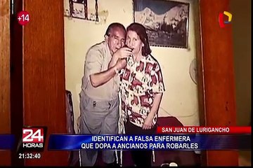 Policía identifica a falsa enfermera que asalta a ancianos en SJL