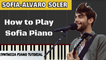 How to Play Sofia - Alvaro Soler Piano Easy (Tutorial + Cover) with Lyrics - Synthesia Lesson