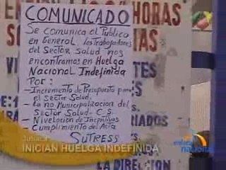 INICIAN HUELGA INDEFINIDA - JULIACA