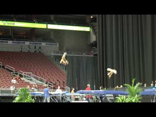 Shaylee Dunavin, Charlotte Drury - Synchro Finals - 2014 USA Gymnastics Championships