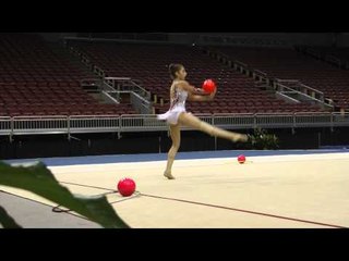 Ronit Shamuilov - Ball (AA Finals) - 2014 USA Gymnastics Championships