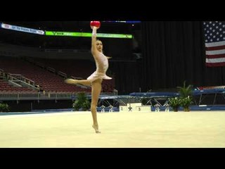 Gabrielle Lowenstein - Ball (AA Finals) - 2014 USA Gymnastics Championships