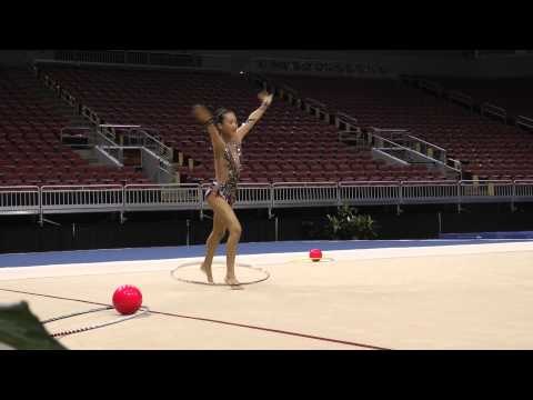 Heather Chan - Hoop (AA Finals) - 2014 USA Gymnastics Championships