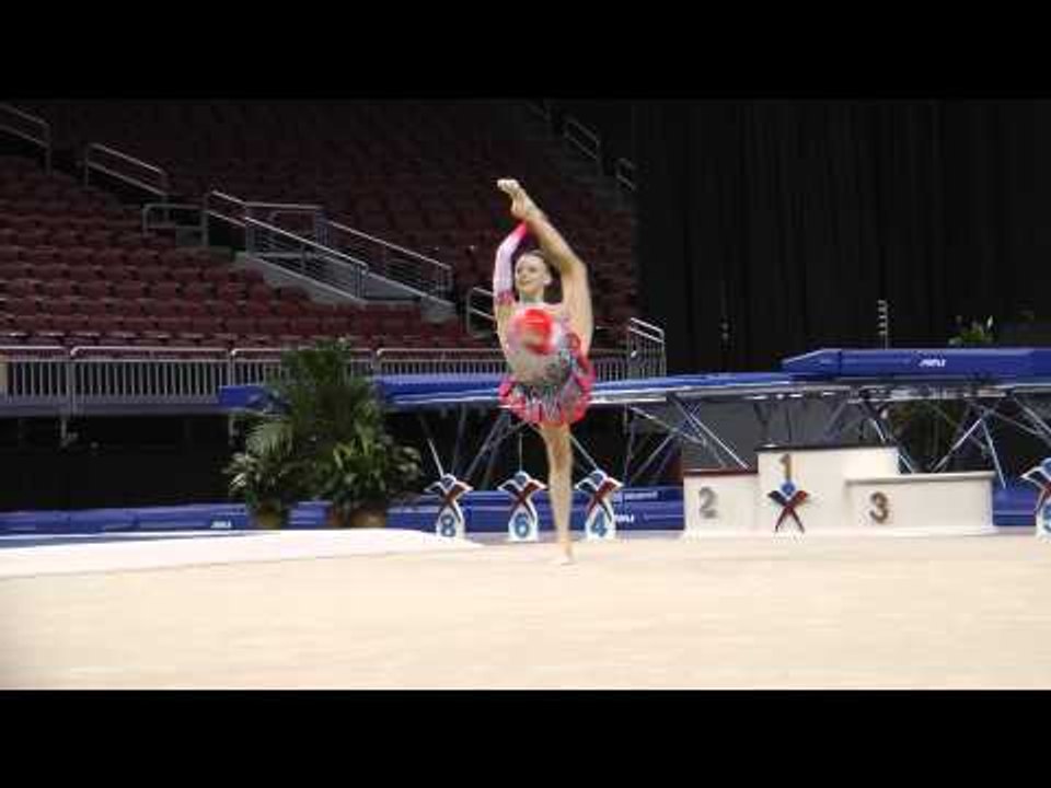 Jazzy Kerber - Ball (AA Finals) - 2014 USA Gymnastics Championships