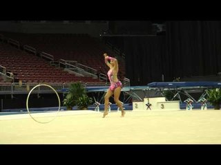 Rebecca Sereda - Hoop (AA Finals) - 2014 USA Gymnastics Championships