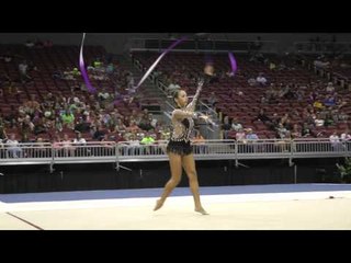 Rebecca Sereda - Ribbon (AA Finals) - 2014 USA Gymnastics Championships